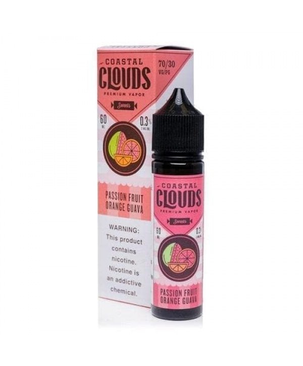 Coastal Clouds Passion Fruit Orange Guava eJuice