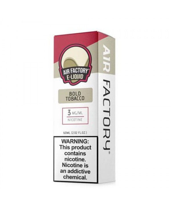 Air Factory Bold Tobacco eJuice