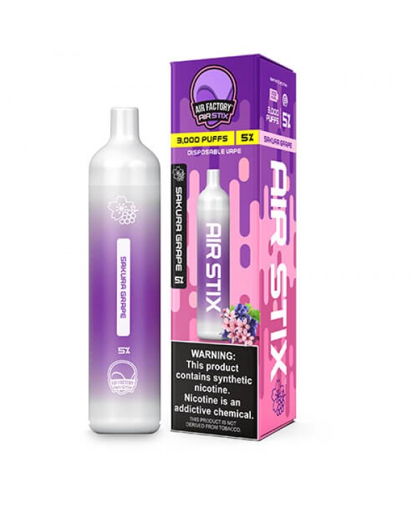 Air Factory Air Stix 3000 Sakura Grape Disposable Vape Pen