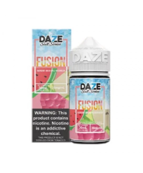 7 Daze Salts - Fusion Series - Raspberry Green Apple Watermelon ICED eJuice