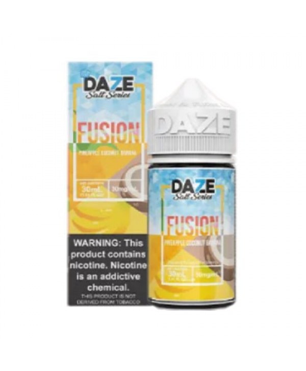 7 Daze Salts - Fusion Series - Pineapple Coconut Banana ICED eJuice