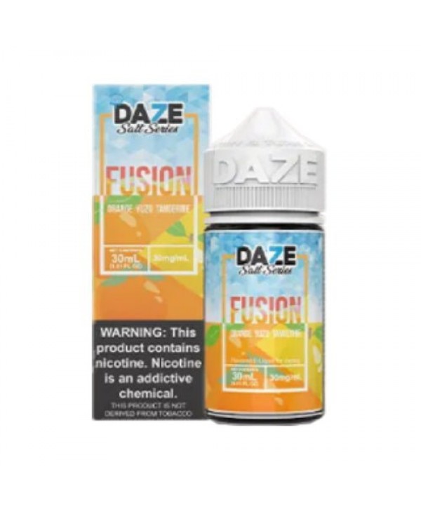 7 Daze Salts - Fusion Series - Orange Yuzu Tangerine ICED eJuice