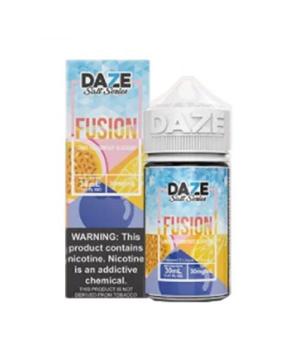 7 Daze Salts - Fusion Series - Lemon Passionfruit Blueberry ICED eJuice