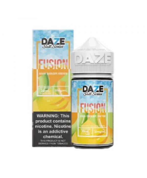 7 Daze Salts - Fusion Series - Banana Cantaloupe Honeydew ICED eJuice