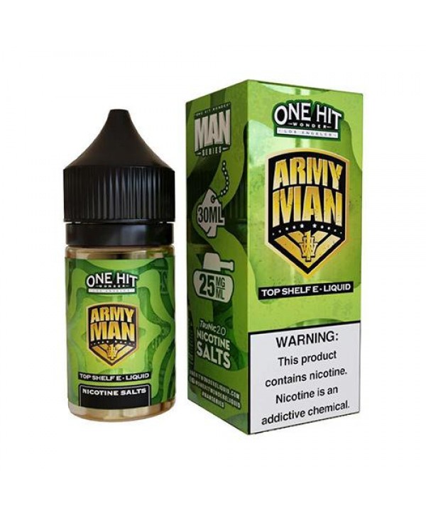 One Hit Wonder Synthetic Salt Army Man eJuice