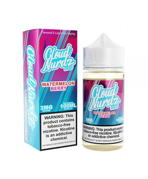 Cloud Nurdz Watermelon Berry Iced eJuice