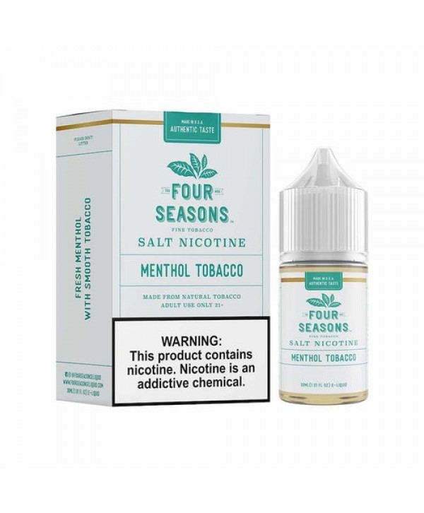 Four Seasons Salts Menthol Tobacco eJuice