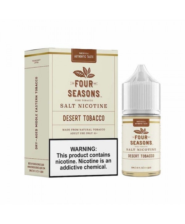 Four Seasons Salts Desert Tobacco eJuice