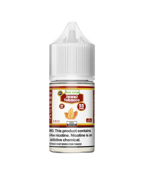 Pod Juice Synthetic Salts Jewel Tobacco eJuice