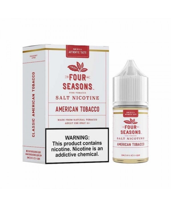 Four Seasons Salts American Tobacco eJuice