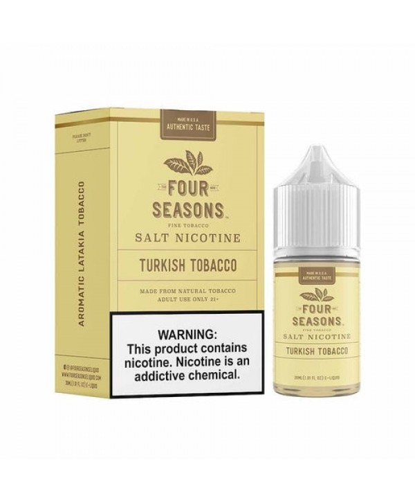 Four Seasons Salts Turkish Tobacco eJuice