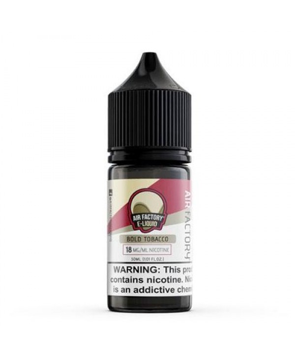 Air Factory Salt Bold Tobacco eJuice