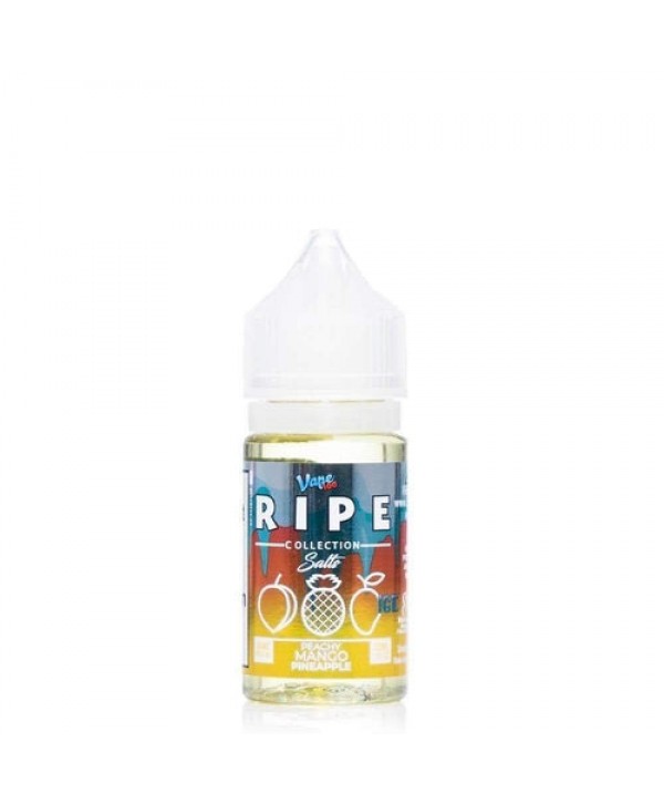 Ripe Collection Iced Salts Peachy Mango Pineapple