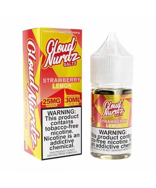 Cloud Nurdz Salts Strawberry Lemon eJuice