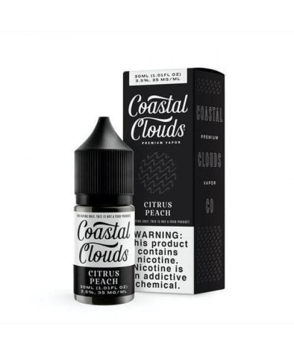 Coastal Clouds Salt Citrus Peach eJuice