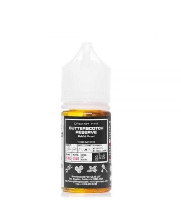 Glas BSX Nic Salt Butterscotch Reserve eJuice