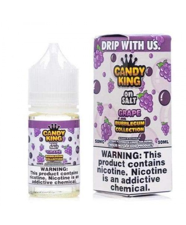 Candy King Bubblegum Collection On Salt Grape eJuice