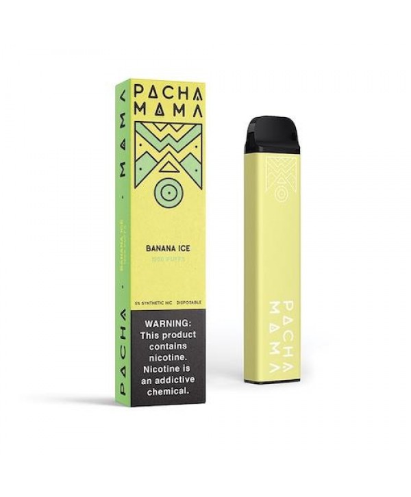Pachamama Banana Ice Synthetic Disposable Vape Pen