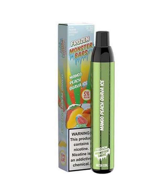 Monster Bars Frozen Mango Peach Guava Ice Disposable Vape Pen