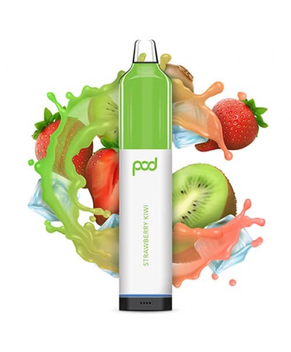 Pod Juice Synthetic Mesh 5500 Strawberry Kiwi Disposable Vape Pen