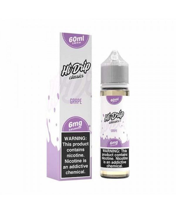 Hi-Drip Classics Grape Eliquid