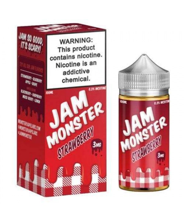 Jam Monster Strawberry eJuice