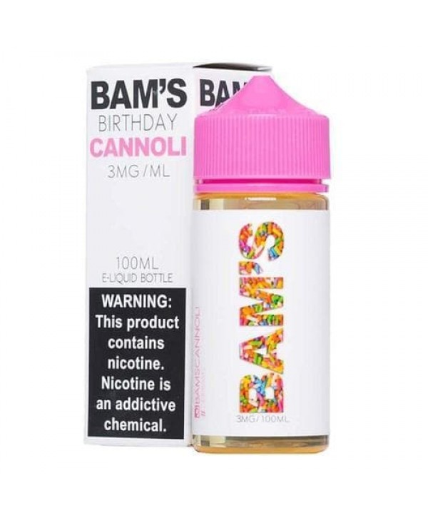 Bam's Birthday Cannoli eJuice