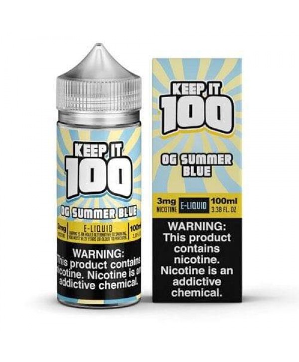 Keep It 100 OG Summer Blue eJuice