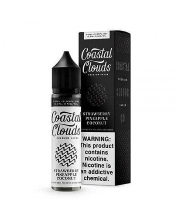 Coastal Clouds Strawberry Pineapple Coconut eJuice