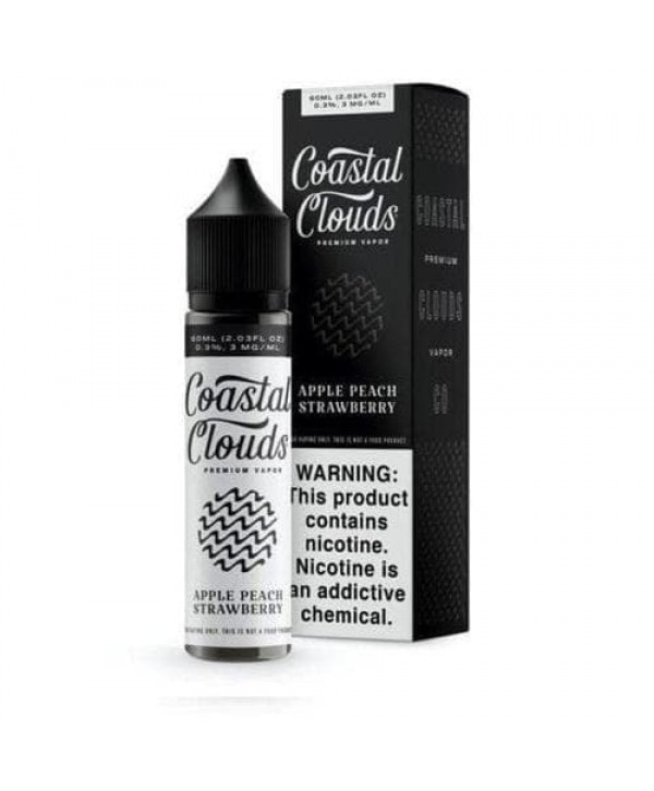 Coastal Clouds Apple Peach Strawberry eJuice