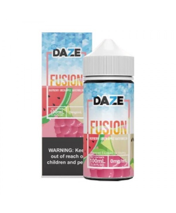 7 Daze - Fusion Series - Raspberry Green Apple Watermelon ICED eJuice