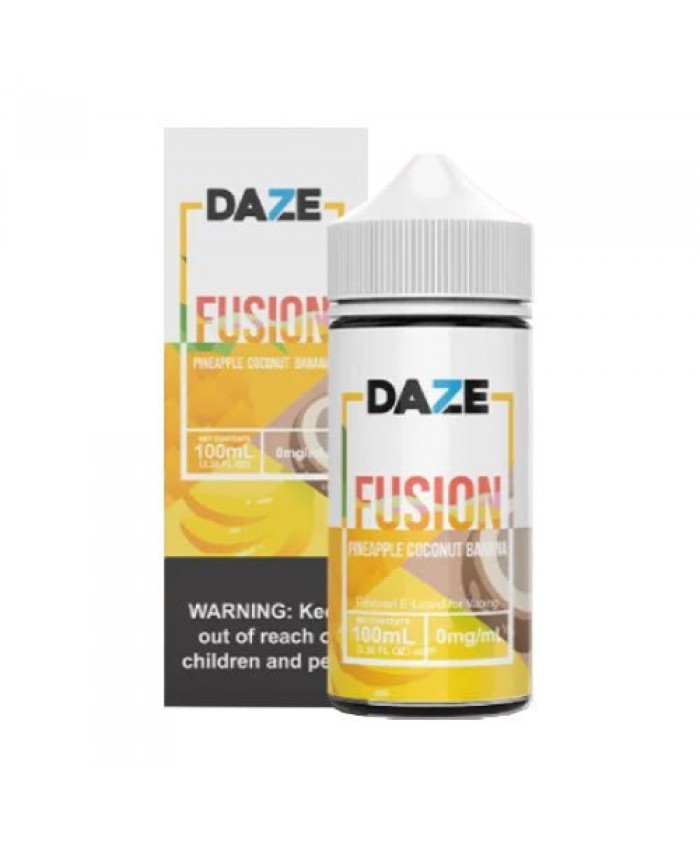 7 Daze - Fusion Series - Pineapple Coconut Banana eJuice, Vape Products