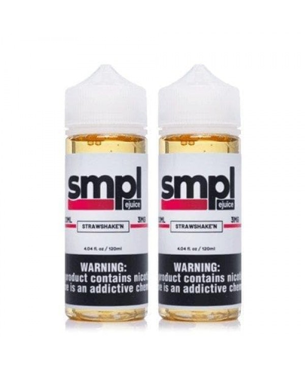 SMPL Juice StrawShake'N 2 Pack