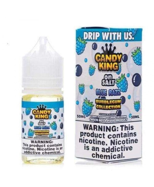 Candy King Bubblegum Collection On Salt Blue Razz eJuice