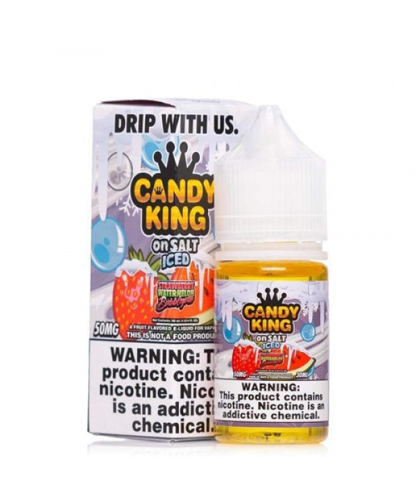 Candy King On Salt Iced Strawberry Watermelon Bubblegum