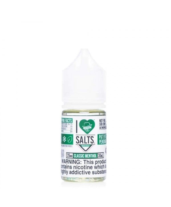 I Love Salts Classic Menthol